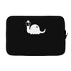 apatosaurus white Laptop sleeve