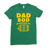 dad bod Ladies Fitted T-Shirt