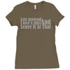 let's pretend Ladies Fitted T-Shirt