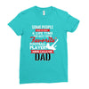Some People Have To Wait A Life Time Too Meet Their Favorite Football, Ladies Fitted T-Shirt
