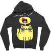 dreaming of destruction Zipper Hoodie