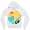 beach vibes Zipper Hoodie