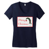 merry christmas Women's V-Neck T-Shirt