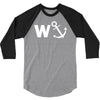 w anchor funny pub joke 3/4 Sleeve Shirt