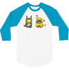 totoro &amp; pikachu onesie 3/4 Sleeve Shirt