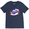 night doodle V-Neck Tee
