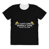i Can't Live Without Love Vincent Van Gogh All Over Women's T-shirt