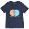 dream or reality V-Neck Tee