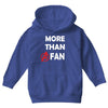 avengers more than a fan white logo Youth Hoodie