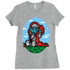 little mummra after a rough day Ladies Fitted T-Shirt