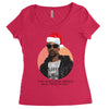i was the nizzle before chrismizzle and all through the hizzle Women's Triblend Scoop T-shirt