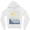surf line Zipper Hoodie