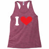 i heart customize it Racerback Tank