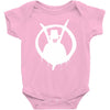 new v for vendetta logo Baby Onesie