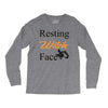 resting witch face   fall t shirt   funny halloween Long Sleeve Shirts