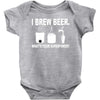i brew beer what's your superpower Baby Onesie