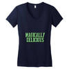 magically delicious Women's V-Neck T-Shirt