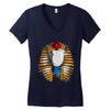 pharaoh commander Women's V-Neck T-Shirt
