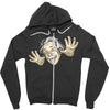 albert einstein Zipper Hoodie