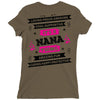 It's A Nana Thing Ladies Fitted T-Shirt