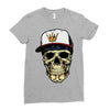 skull Ladies Fitted T-Shirt