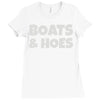 boats and hoes Ladies Fitted T-Shirt