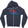 1970s retro tv show the new avengers Zipper Hoodie