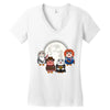 Monster Porgs V2 Women's V-Neck T-Shirt