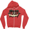 zombie doom logo Zipper Hoodie