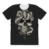 skull snake All Over Women's T-shirt