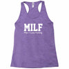milf man i love fishing funny porn fisherman cool Racerback Tank