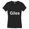 giles Women's V-Neck T-Shirt