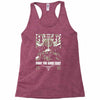 war never changes Racerback Tank