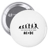 The Evolution of Rock Pin-back button