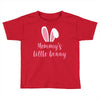 Mommy's Little Bunny Easter Themed Toddler T-shirt