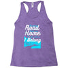 Country Road (f149) Racerback Tank