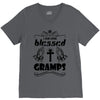 I Am One Blessed Gramps V-Neck Tee