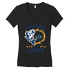 Fishing Women's V-Neck T-Shirt