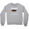M=Mc2 Energy=Milk X Coffee Crewneck Sweatshirt