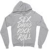 sex drugs rock n roll Zipper Hoodie
