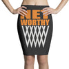 net worthy basketball Pencil Skirts
