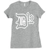 new d12 rap hip hop music classic logo Ladies Fitted T-Shirt