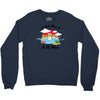 a turtle made it to the water Crewneck Sweatshirt