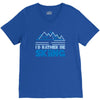 i'd rather be skiing V-Neck Tee