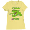 punk crock Ladies Fitted T-Shirt