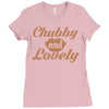chubby and lovely Ladies Fitted T-Shirt
