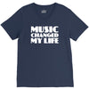 music changed my life V-Neck Tee