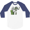 hug in a box 3/4 Sleeve Shirt
