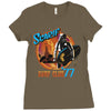 scarif surf club Ladies Fitted T-Shirt