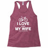 i love when my wife lets me buy another bike Racerback Tank